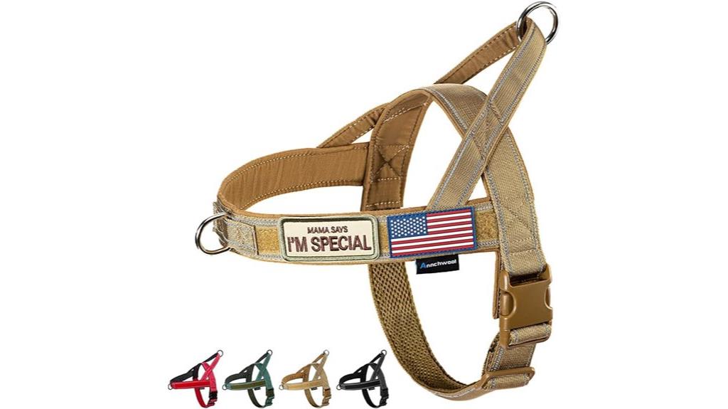 adjustable no pull dog harness