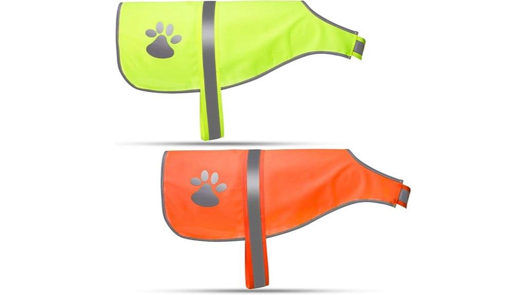 adjustable reflective dog vest