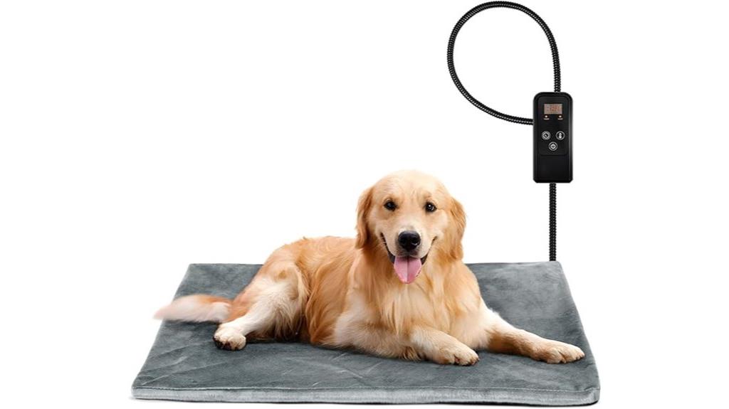 adjustable waterproof pet heating pad