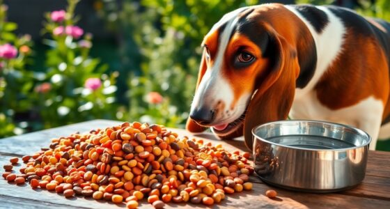 basset hound nutrition options