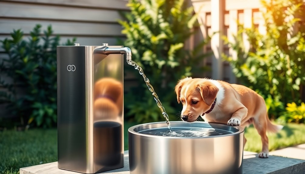 best dog water fountains