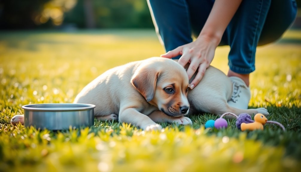 choosing dog parvovirus symptoms