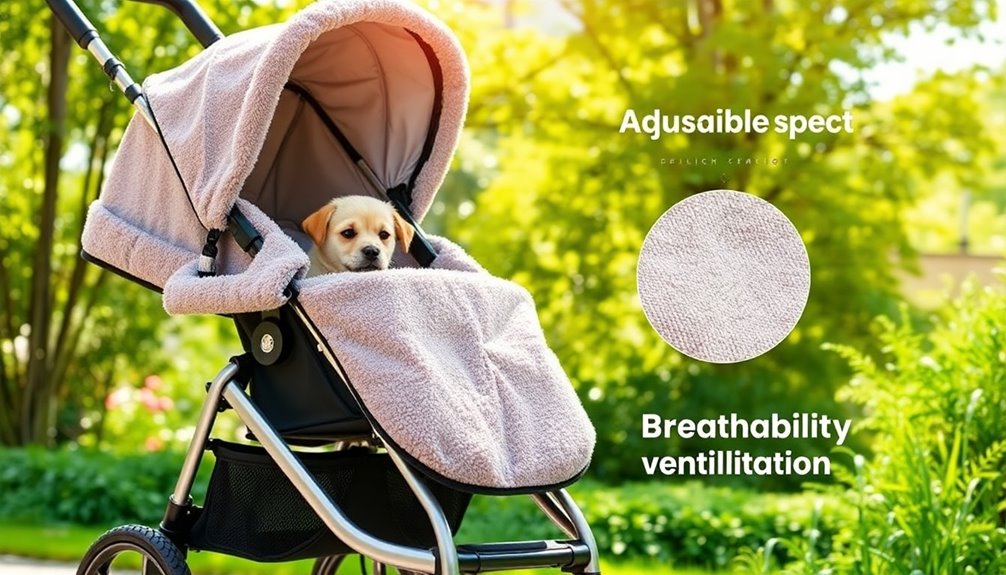 choosing dog stroller covers