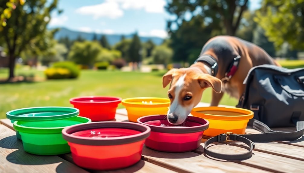 choosing dog travel bowls