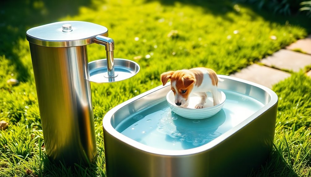 choosing dog water fountains