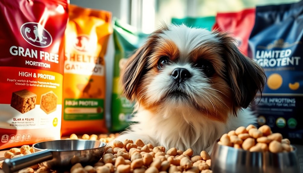 choosing shih tzu dog food