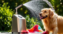 convenient portable dog showers