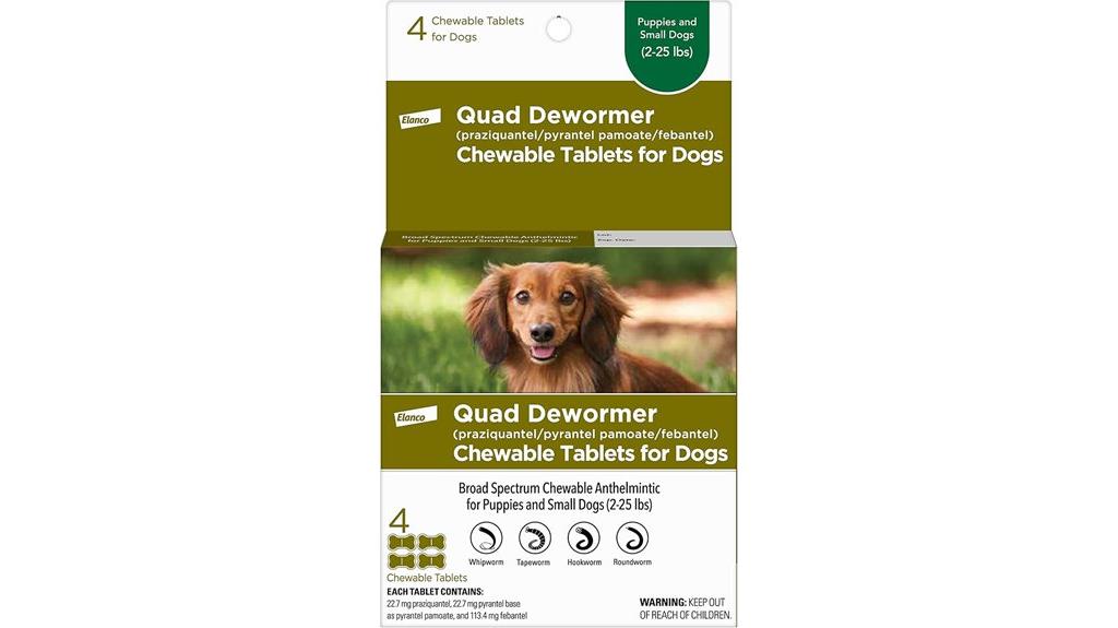 dewormer for small dogs