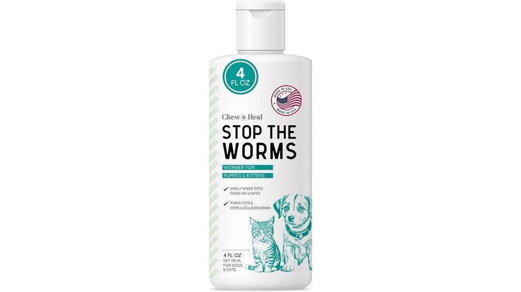 dewormer for young pets