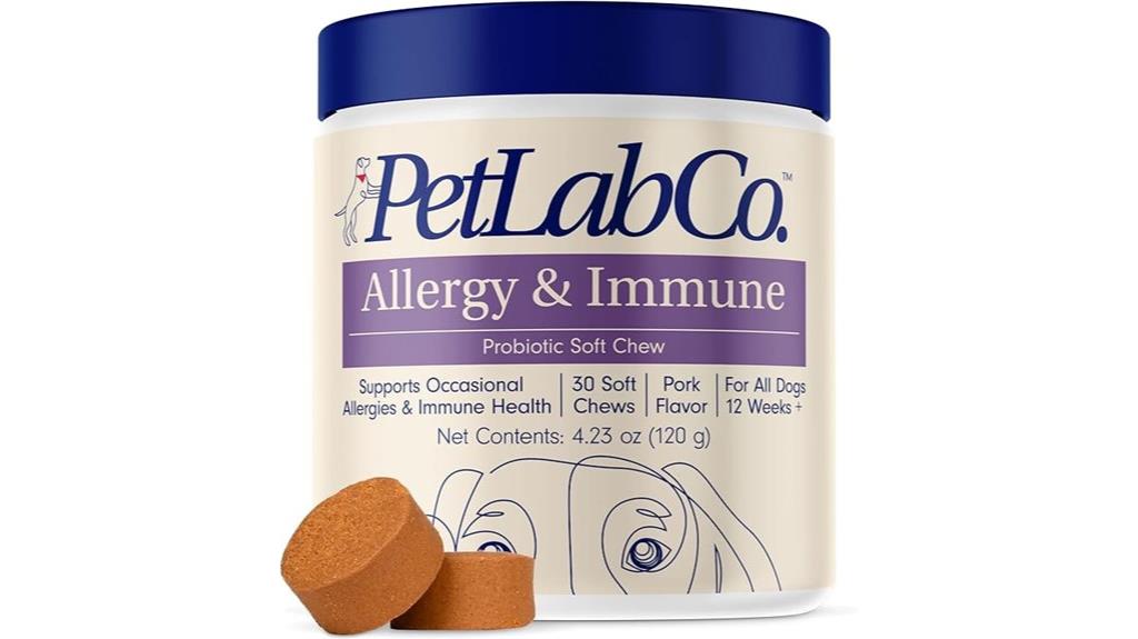 dog allergy immune support