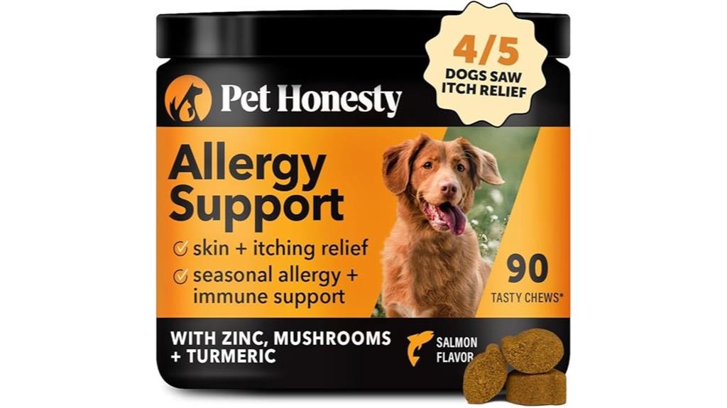 dog allergy itch relief