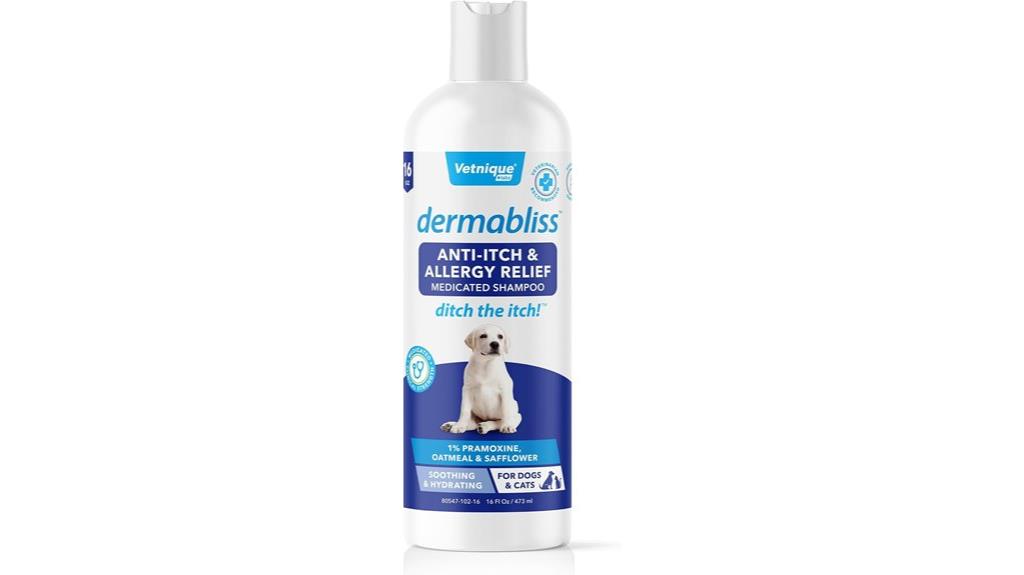 dog allergy relief shampoo