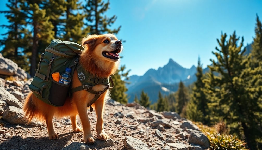 dog backpack hiking essentials