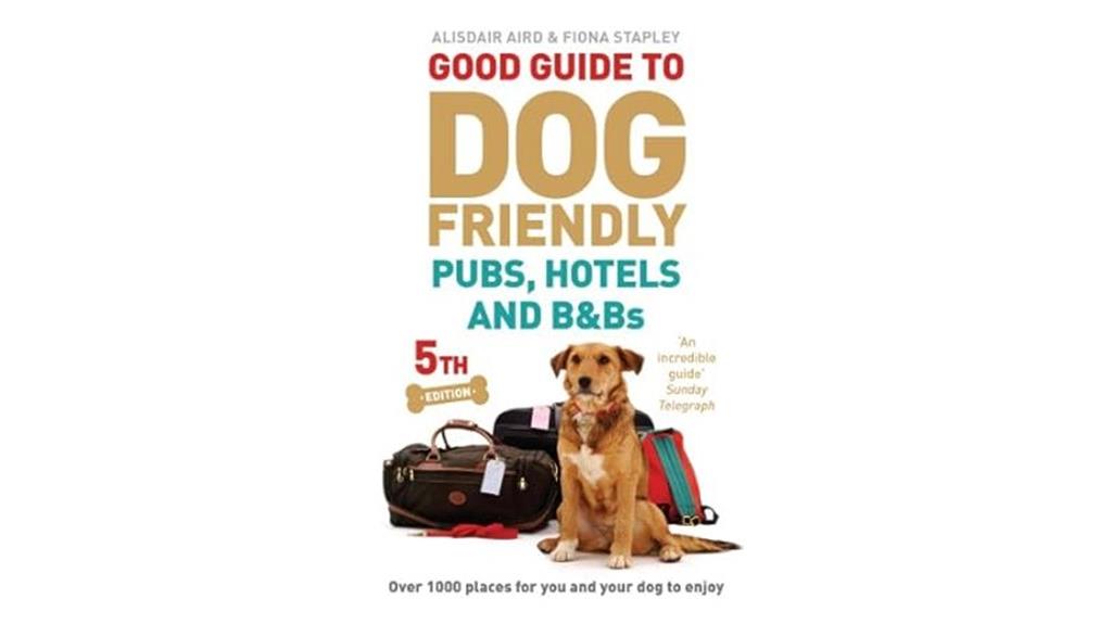 dog friendly accommodations guidebook