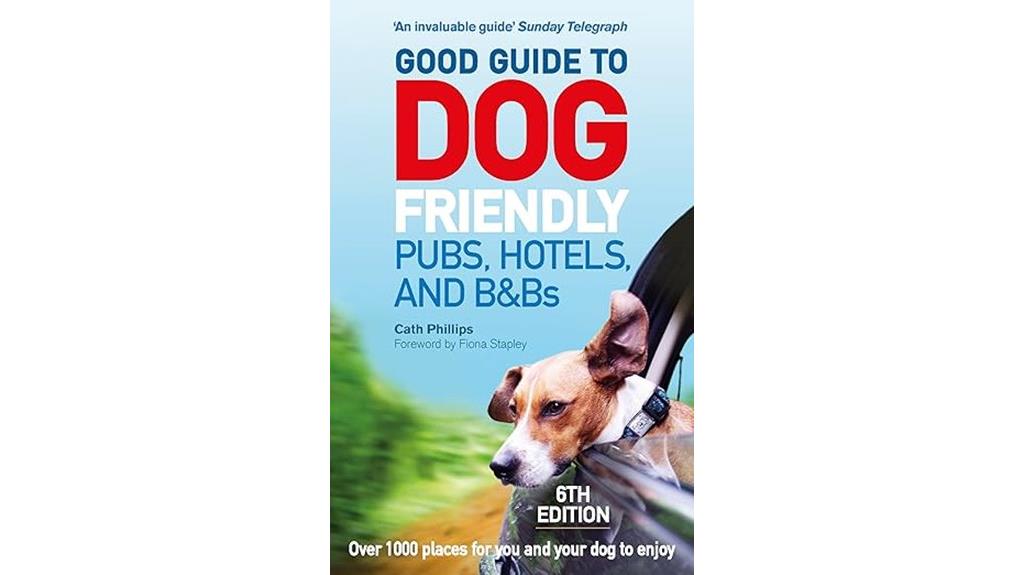 dog friendly accommodations guidebook