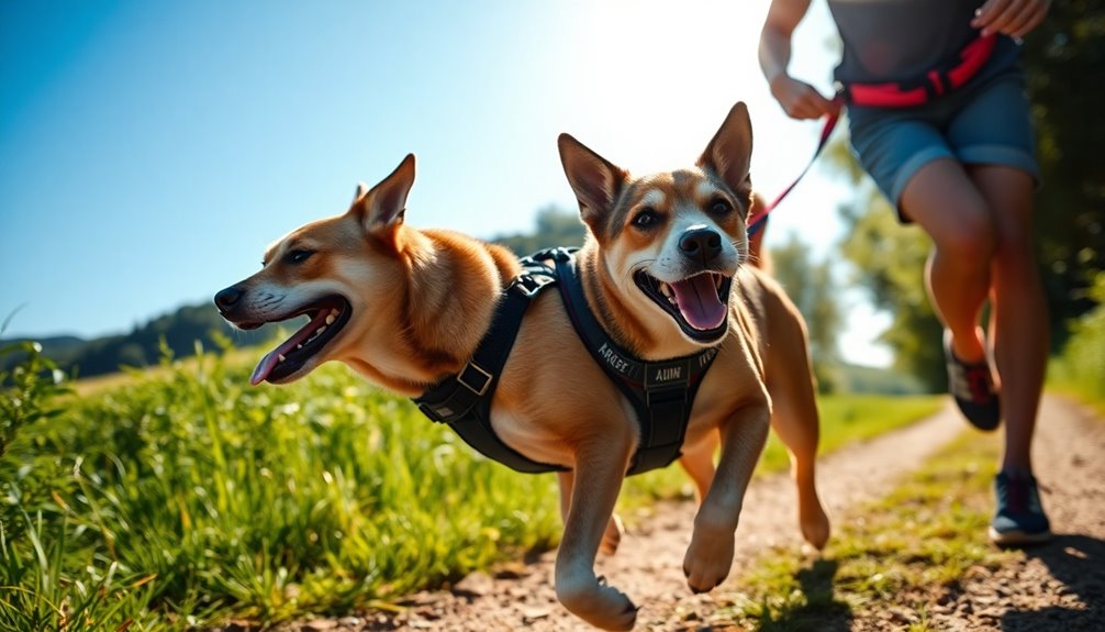 dog harnesses for running