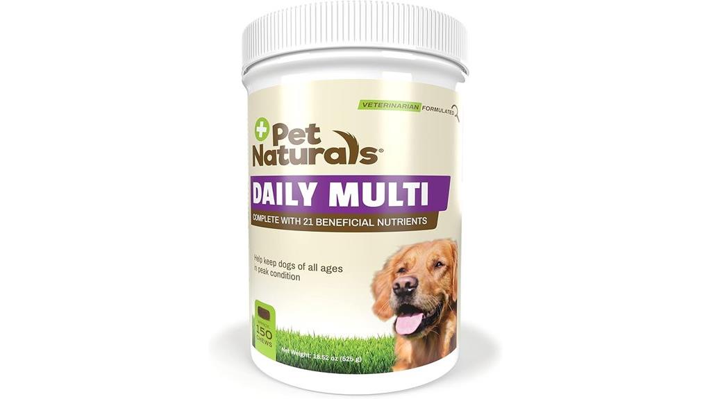 dog multivitamin chewable supplement