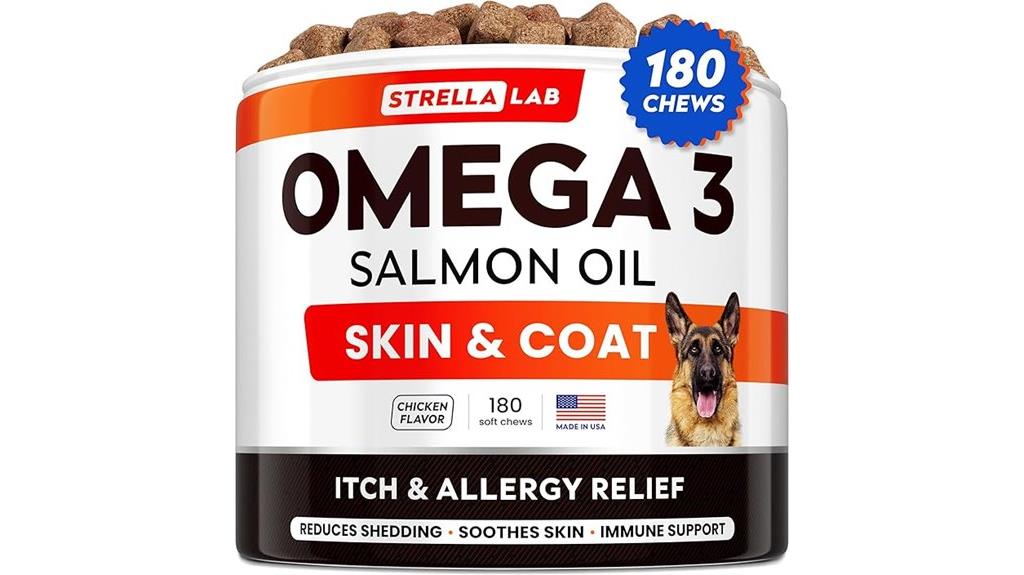 dog treats with omega 3