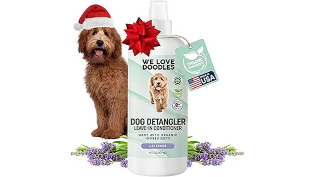 doodle dog detangler spray