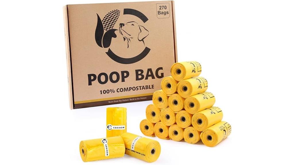 eco friendly dog waste bags