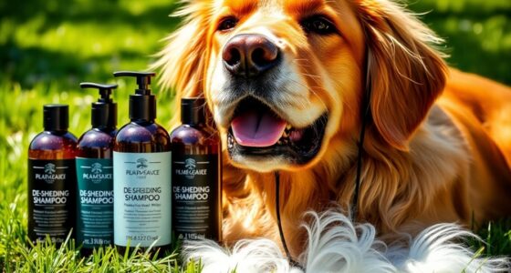 effective dog de shedding shampoos