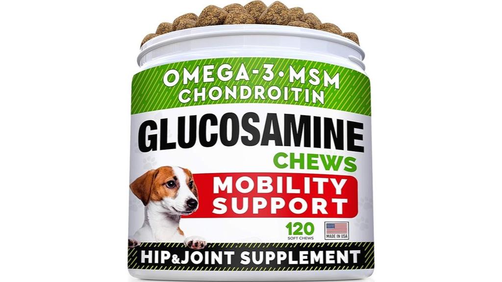 glucosamine joint supplement chews