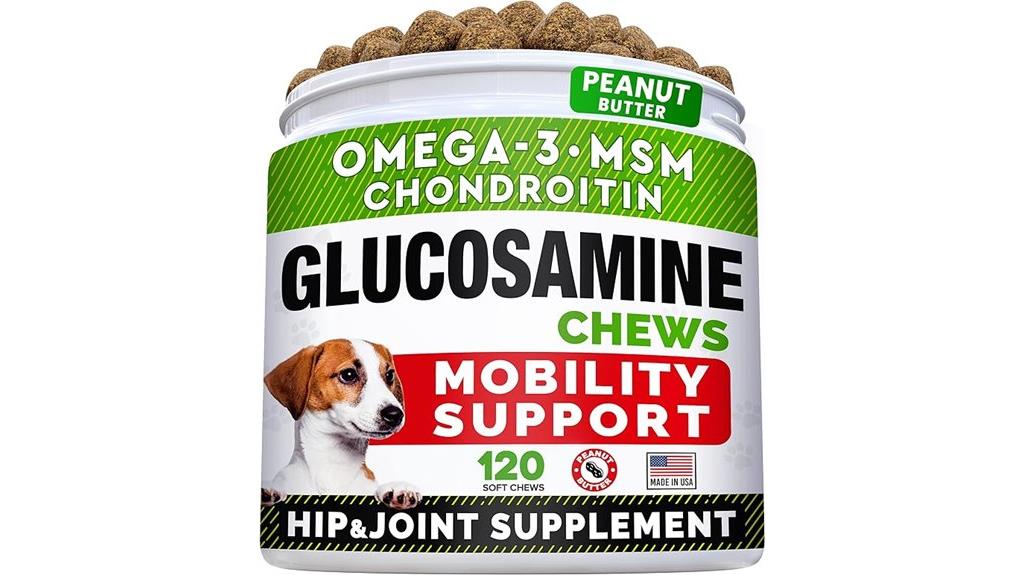 glucosamine joint supplement treats