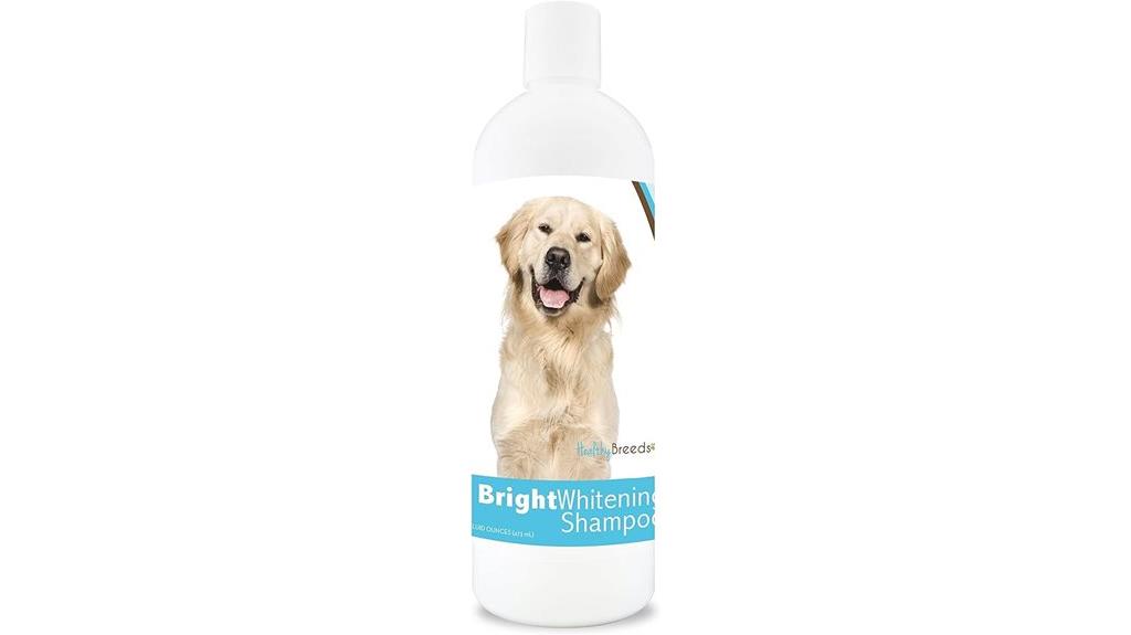 golden retriever whitening shampoo