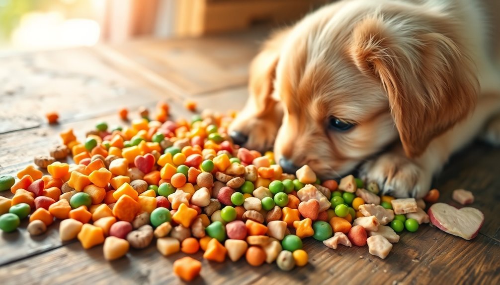 grain free puppy food selection