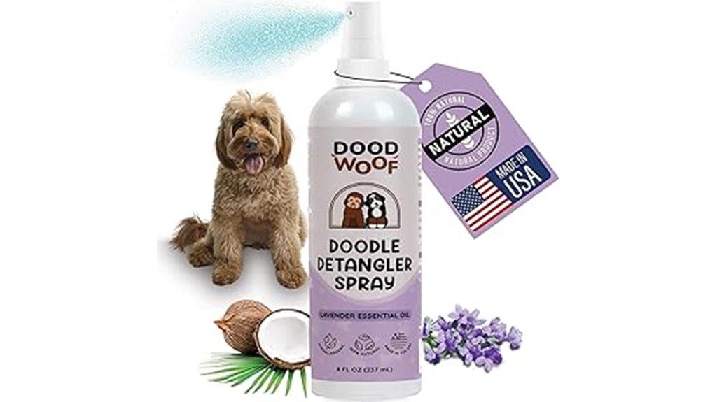 grooming spray for dogs