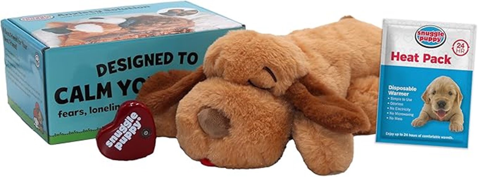 heartbeat stuffed toy for dogs