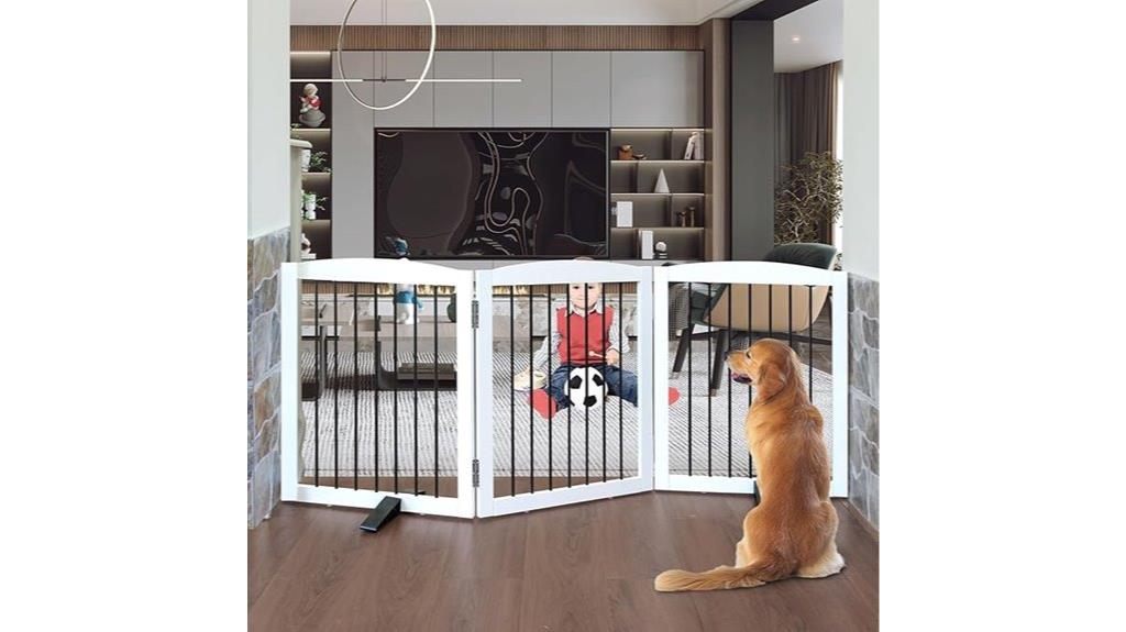 indoor freestanding dog gate