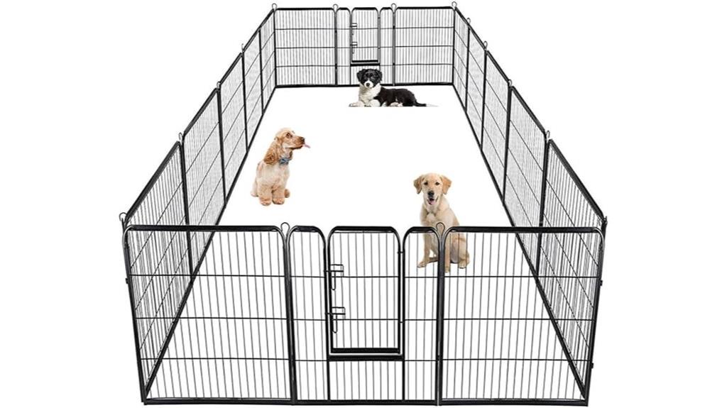 indoor metal dog playpen