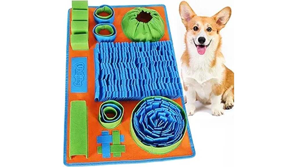 interactive dog puzzle mat