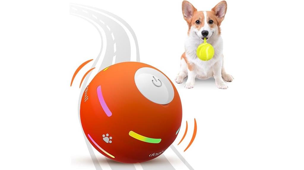 interactive rechargeable dog toy