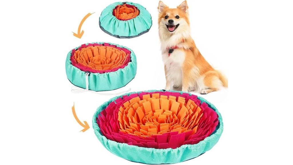 interactive snuffle mat for dogs