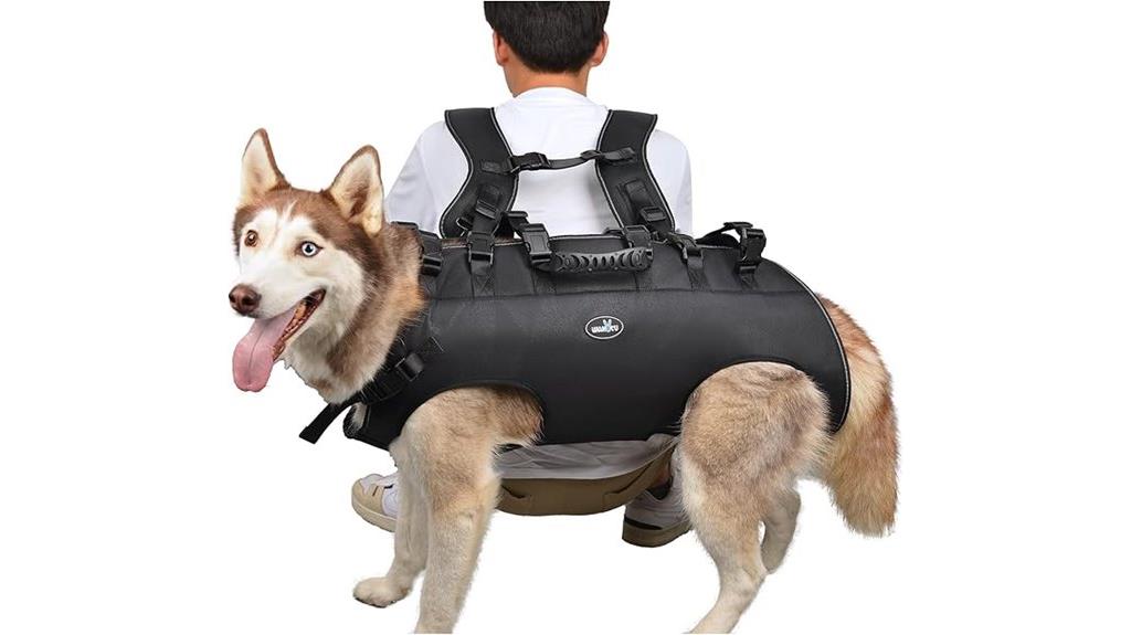 large dog lift harness