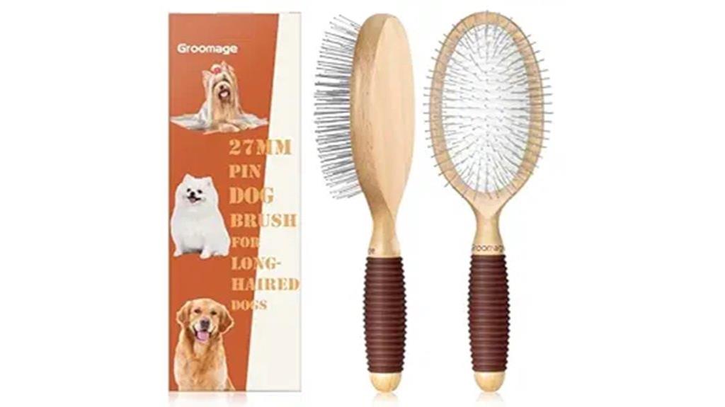 long haired dog grooming