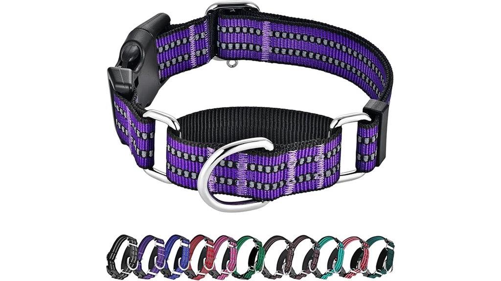 medium dog martingale collar