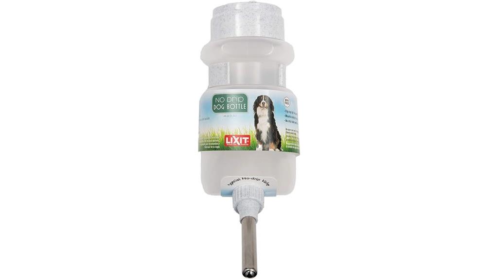 no drip dog water bottle