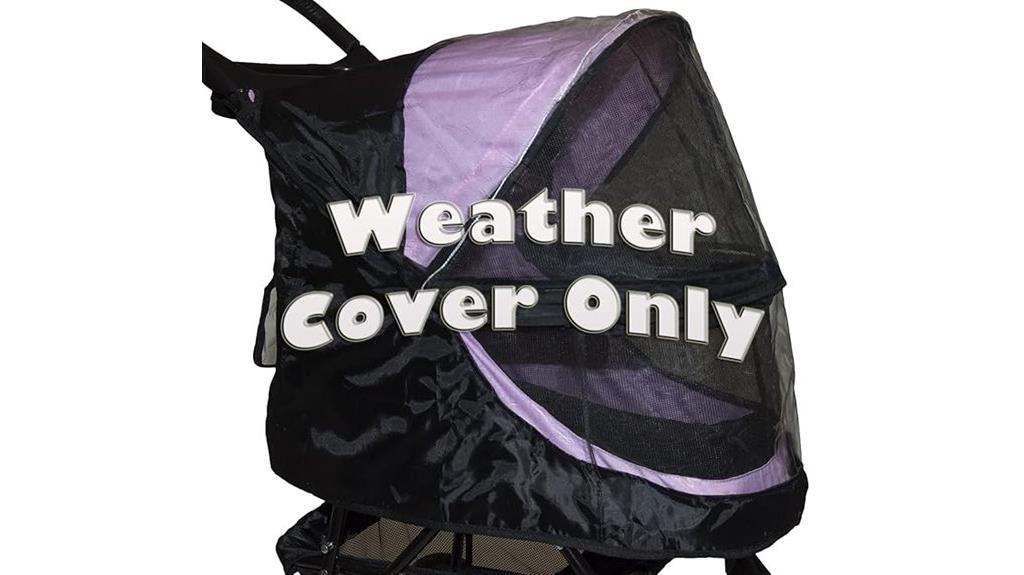 no zip pet stroller