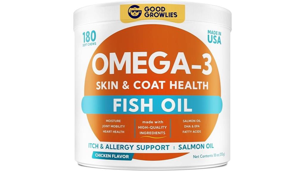 omega 3 dog chews