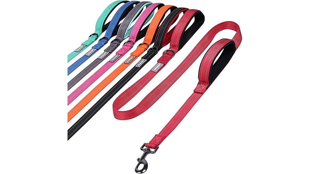 padded soft handle leash