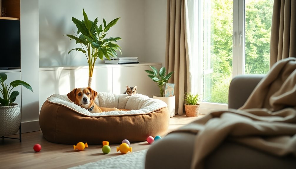 pet friendly home setup