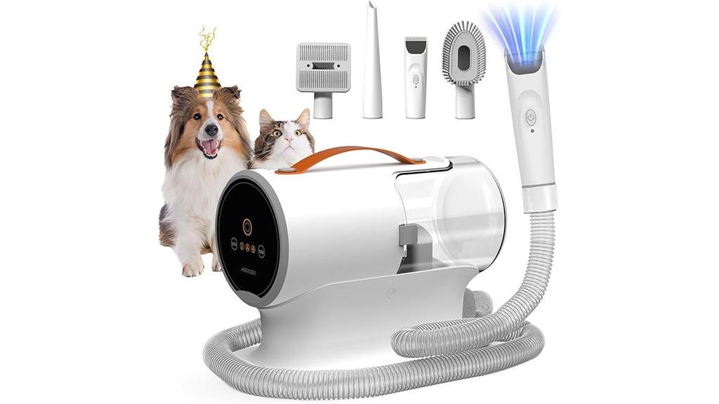 pet grooming vacuum system