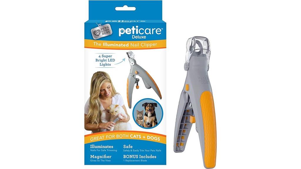 pet nail clipper light