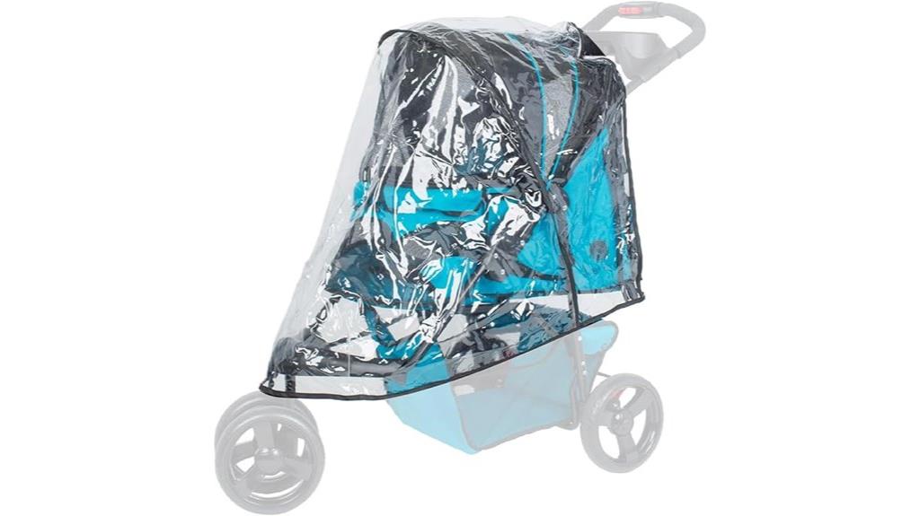 pet stroller rain cover