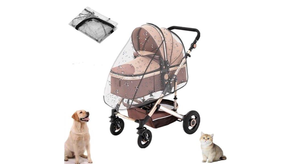 pet stroller waterproof cover