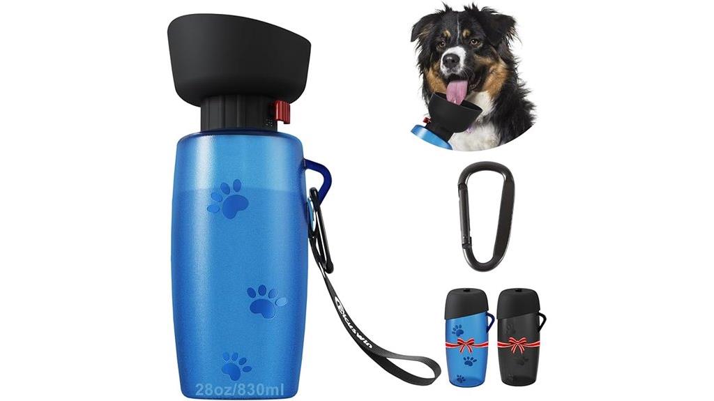 portable dog water bottle