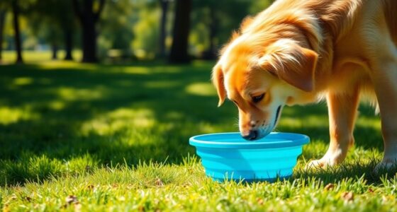 portable dog water bowls